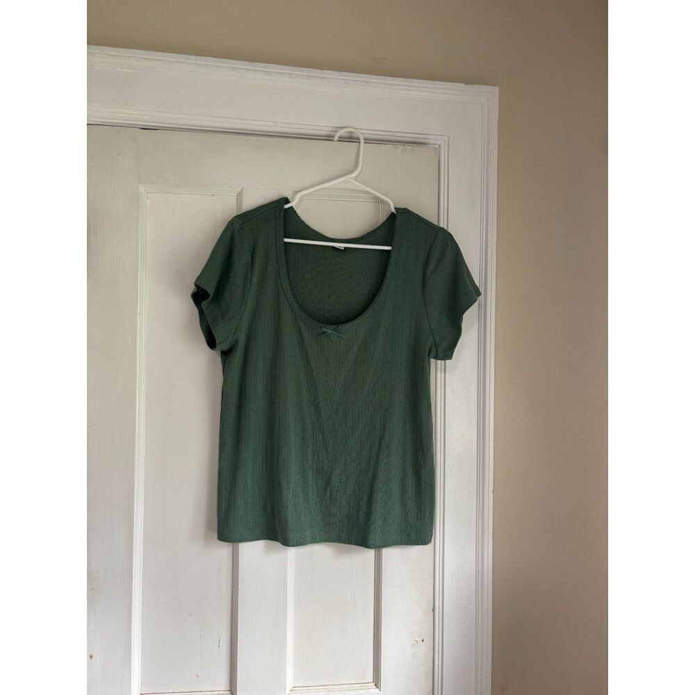 NWOT pointelle shirt